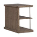 City Scape Chair Side Table in White Oak Veneers - Plourde Furniture Co (Caribou, ME)