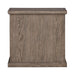 City Scape Chair Side Table in White Oak Veneers - Plourde Furniture Co (Caribou, ME)