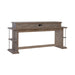 City Scape Console Bar Table in White Oak Veneers - Plourde Furniture Co (Caribou, ME)