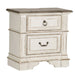 Abbey Park Uph Sleigh Bed, Dresser & Mirror, Night Stand image