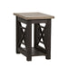 Heatherbrook Chair Side Table in Charcoal and Ash - Plourde Furniture Co (Caribou, ME)