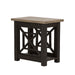 Heatherbrook Chair Side Table in Charcoal and Ash - Plourde Furniture Co (Caribou, ME)