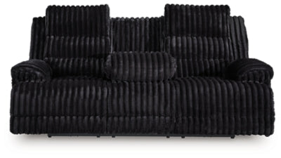 Rhine Falls Power Reclining Sofa with Drop Down Table - Plourde Furniture Co (Caribou, ME)