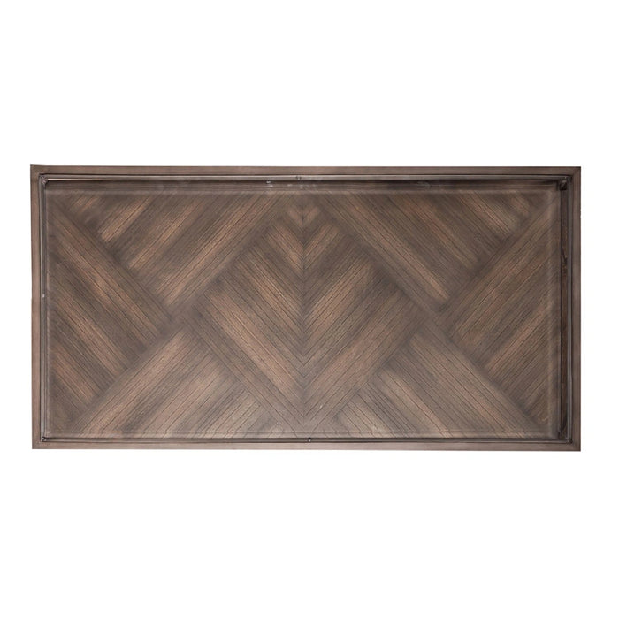 Jamestown Rectangular Cocktail Table in Brown image