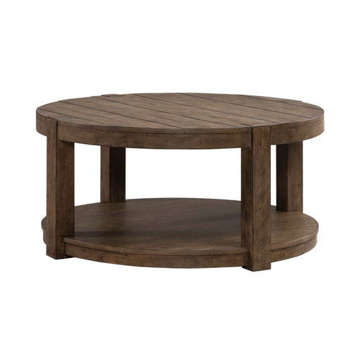 Broadmore Round Cocktail Table - Plourde Furniture Co (Caribou, ME)