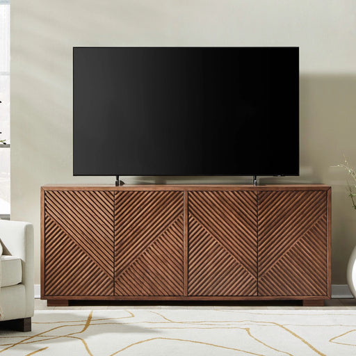 Easton 82 Inch TV Console in Coffee Bean image