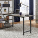Tanners Creek Desk Top and End Panel in Greystone image