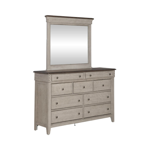 Ivy Hollow Dresser & Mirror - Plourde Furniture Co (Caribou, ME)
