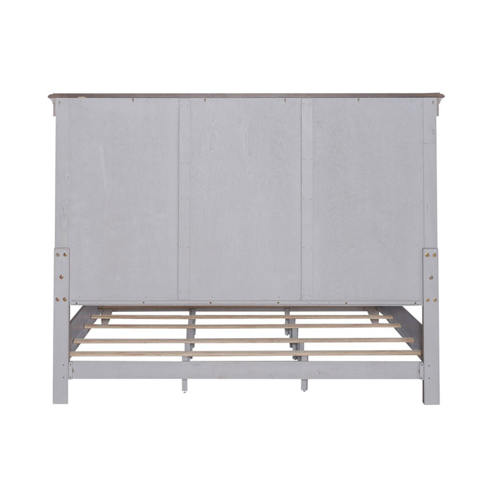 Ivy Hollow King Panel Bed - Plourde Furniture Co (Caribou, ME)