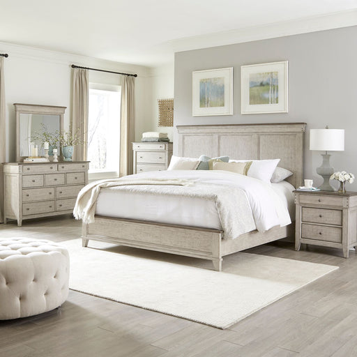 Ivy Hollow Queen Panel Bed, Dresser & Mirror, Chest, Night Stand image