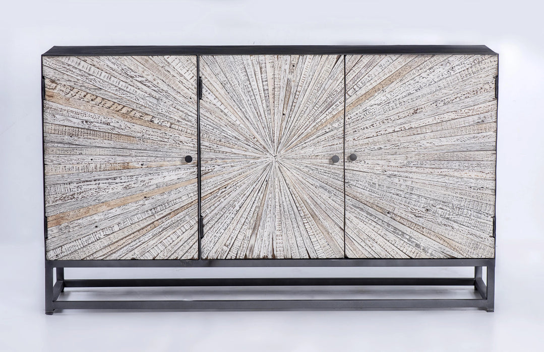 Astral Plains 3 Door Accent Cabinet