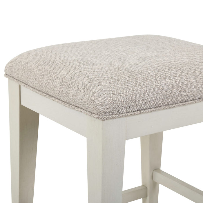Berkley Square Uph Console Stool (RTA) - Plourde Furniture Co (Caribou, ME)