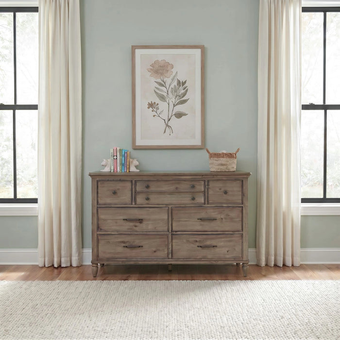 Hickory Grove 7 Drawer Dresser image