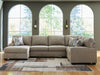 Newellen Sleeper Sectional with Chaise - Plourde Furniture Co (Caribou, ME)