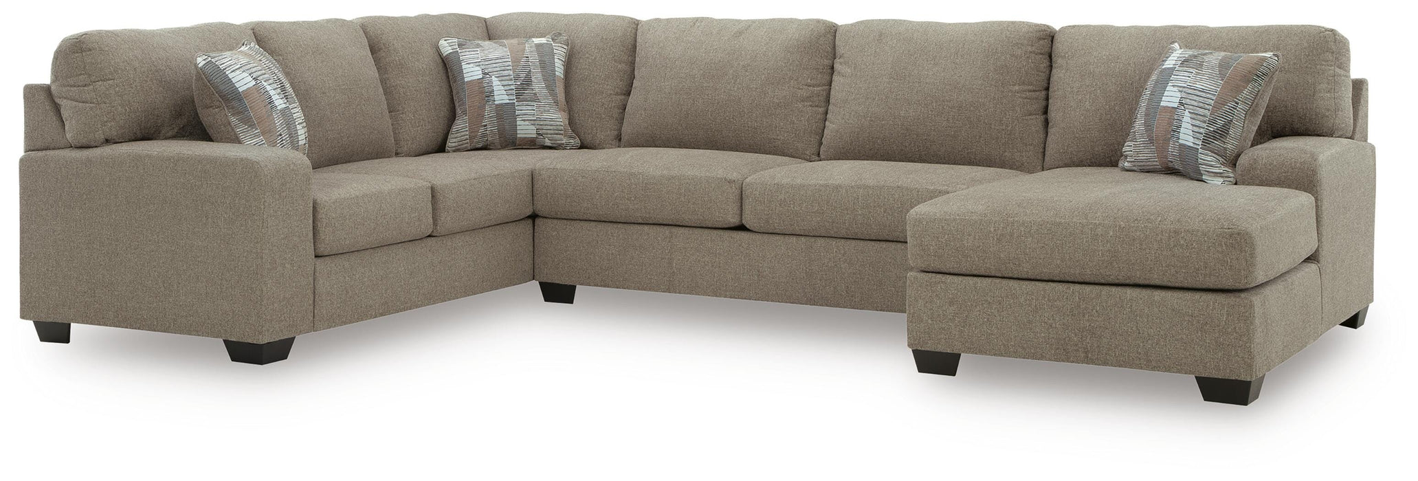 Newellen Sectional with Chaise - Plourde Furniture Co (Caribou, ME)
