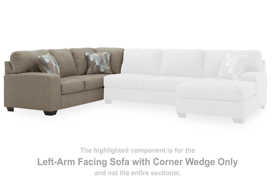 Newellen Sectional with Chaise - Plourde Furniture Co (Caribou, ME)