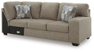 Newellen Sectional with Chaise - Plourde Furniture Co (Caribou, ME)