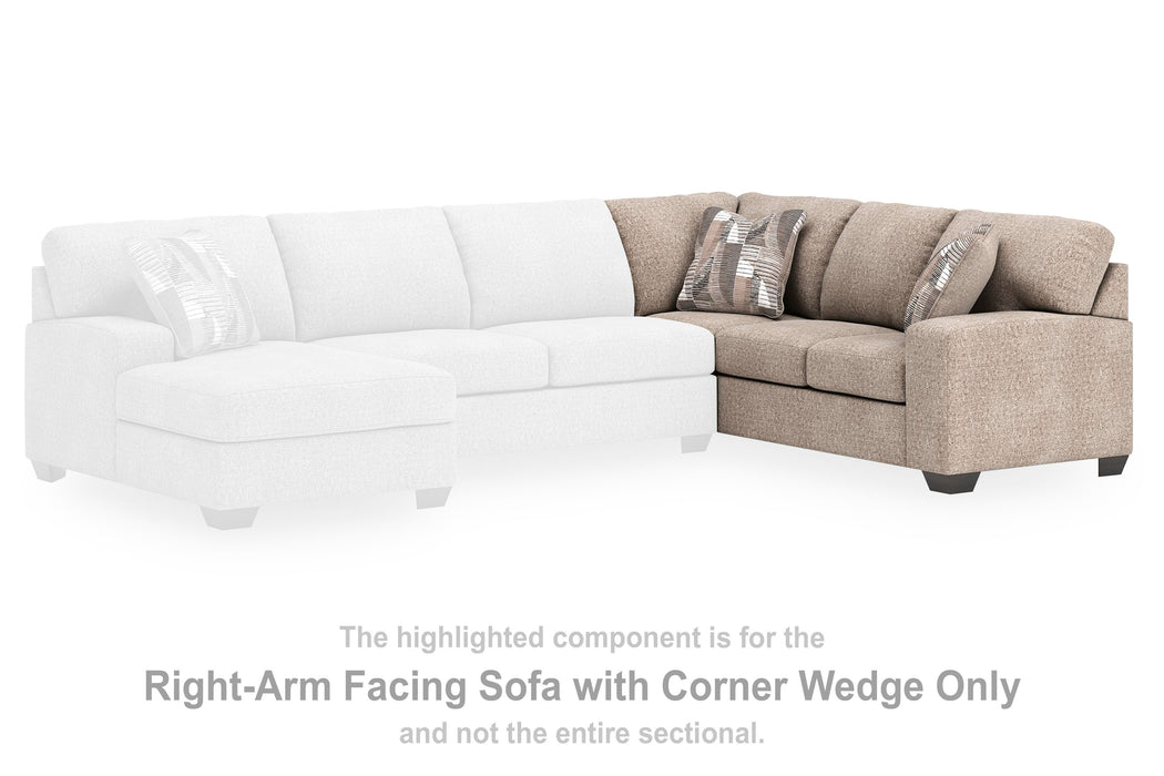Newellen Sectional with Chaise - Plourde Furniture Co (Caribou, ME)