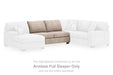 Newellen Sleeper Sectional with Chaise - Plourde Furniture Co (Caribou, ME)