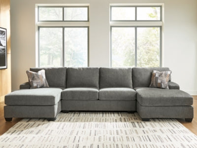 Clarington Sectional with Double Chaise - Plourde Furniture Co (Caribou, ME)