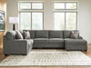 Clarington Sectional with Chaise - Plourde Furniture Co (Caribou, ME)