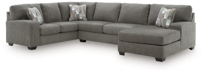 Clarington Sectional with Chaise - Plourde Furniture Co (Caribou, ME)
