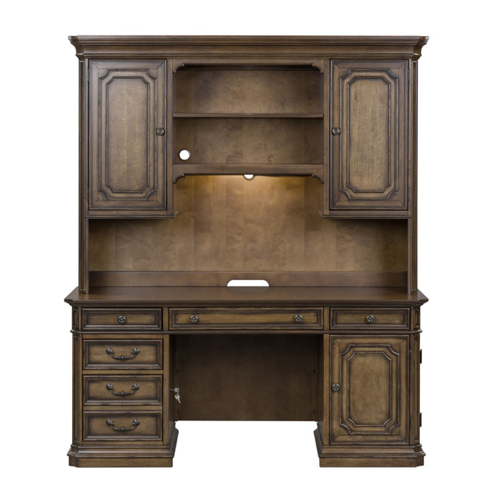 Amelia Jr Executive Credenza Set - Plourde Furniture Co (Caribou, ME)