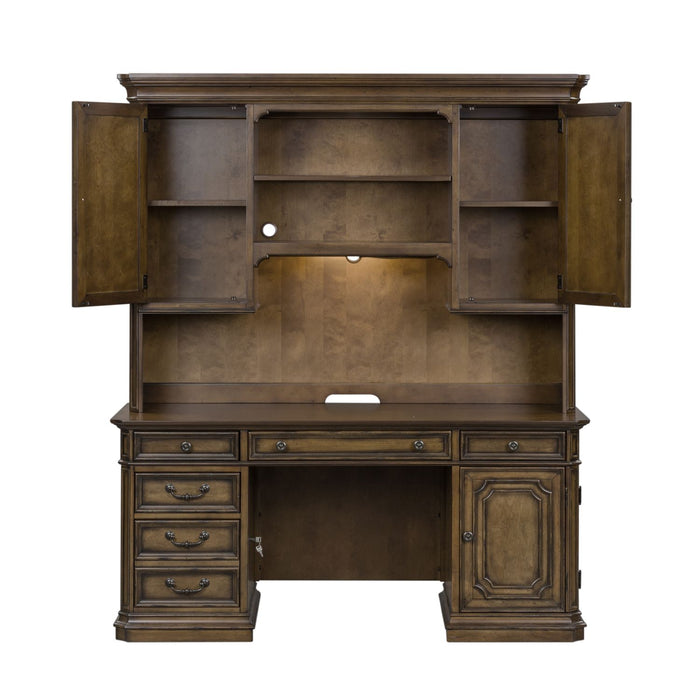 Amelia Jr Executive Credenza Set - Plourde Furniture Co (Caribou, ME)