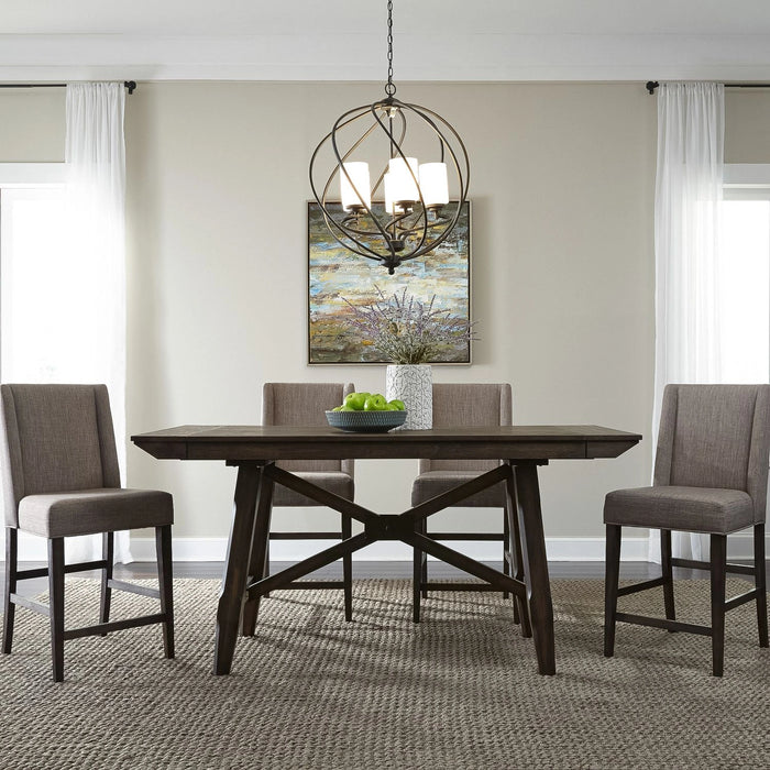 Double Bridge Upholstered Counter Chair (RTA) image
