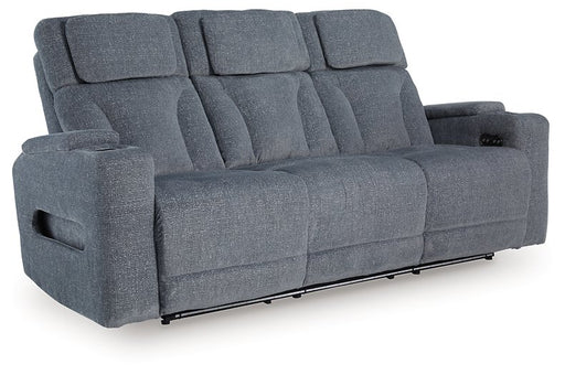 Studio Cave Power Reclining Sofa - Plourde Furniture Co (Caribou, ME)