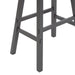 Creations 24 Inch Sawhorse Counter Stool- Gray image