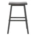 Creations 30 Inch Sawhorse Stool- Gray image