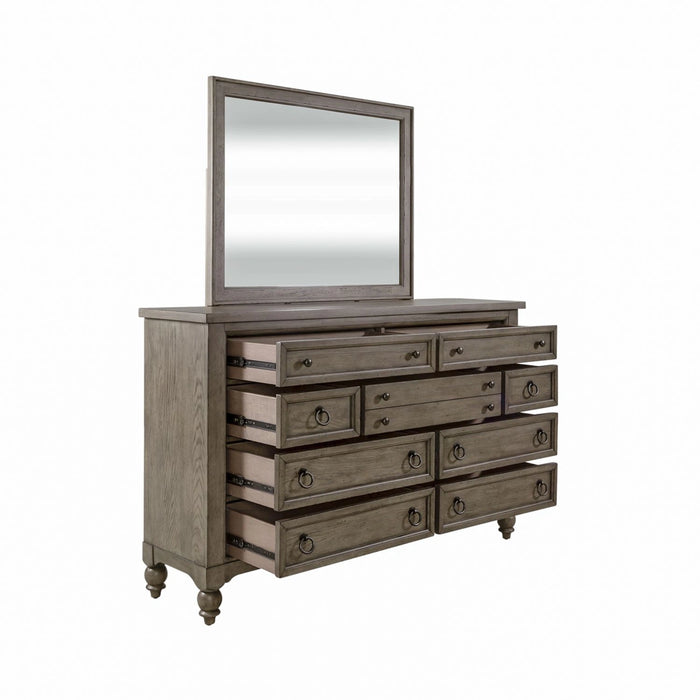Americana Farmhouse Dresser & Mirror image