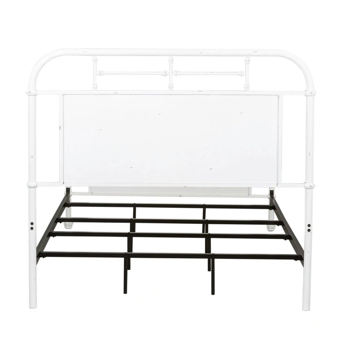 Vintage Series Metal Bed in Antique White image
