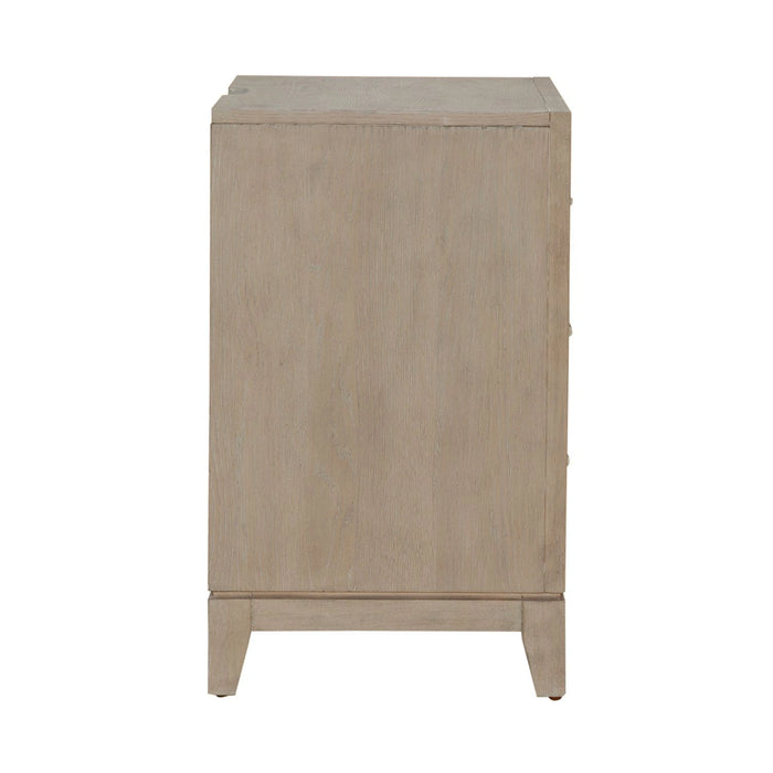 Brentwood 3 Drawer Nightstand w/ Charging Station image