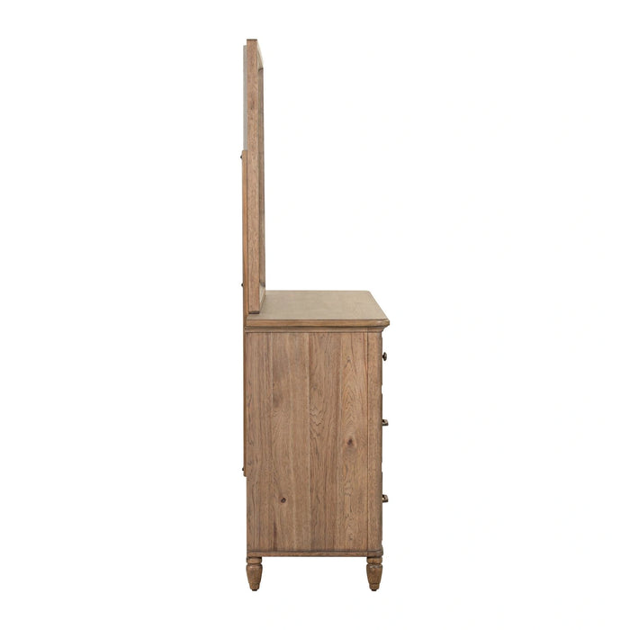 Hickory Grove Dresser & Mirror image