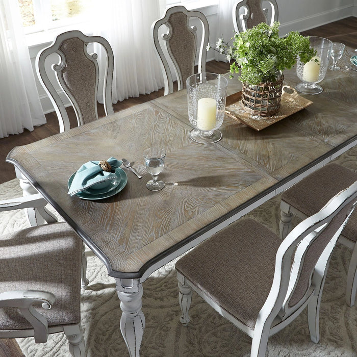 Magnolia Manor 5 Piece Leg Table Set image