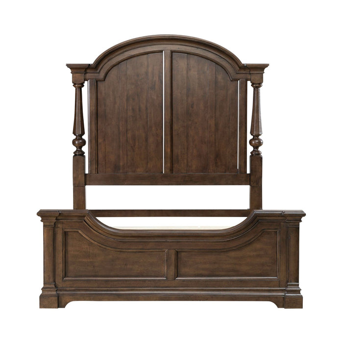 Arden Road Queen Poster Bed - Plourde Furniture Co (Caribou, ME)