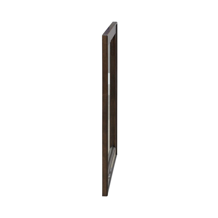 Arden Road Landscape Mirror in Satin Cherry - Plourde Furniture Co (Caribou, ME)