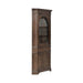 Arden Road Corner Cabinet in Satin Cherry - Plourde Furniture Co (Caribou, ME)