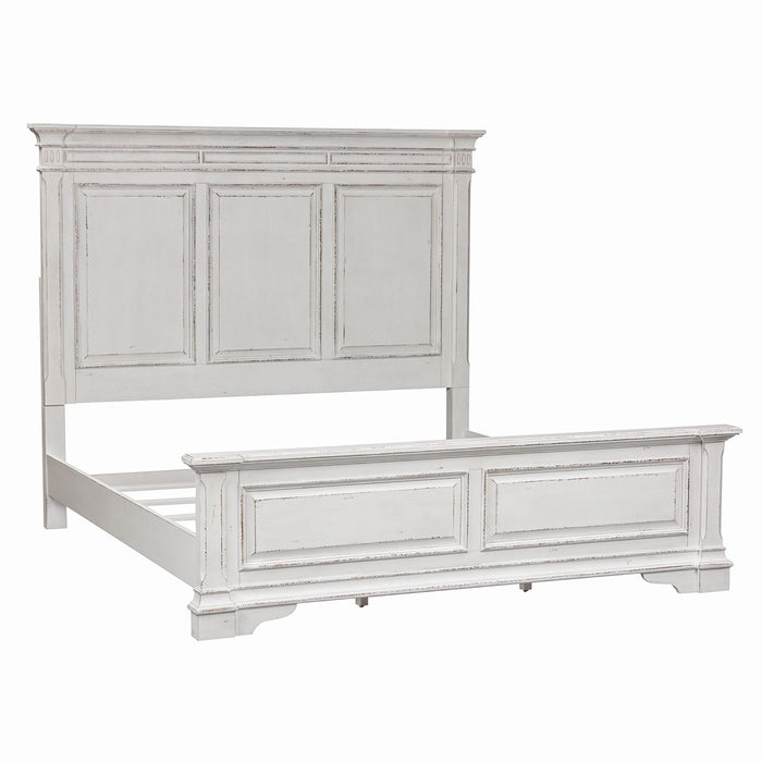 Abbey Park King California Panel Bed - Plourde Furniture Co (Caribou, ME)