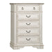 Abbey Park Queen Uph Sleigh Bed, Dresser & Mirror, Chest - Plourde Furniture Co (Caribou, ME)