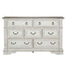 Abbey Park Drawer Dresser in Antique White - Plourde Furniture Co (Caribou, ME)
