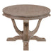 Greystone Mill Oval Cocktail Table in Stone White image