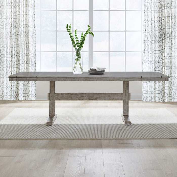 Hallendale Trestle Table Set image
