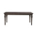 Paradise Valley Rectangular Leg Table in Saddle Brown image