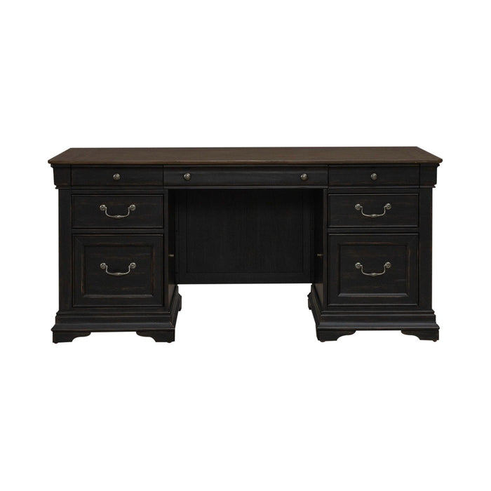 Meritage Jr Executive Desk - Plourde Furniture Co (Caribou, ME)