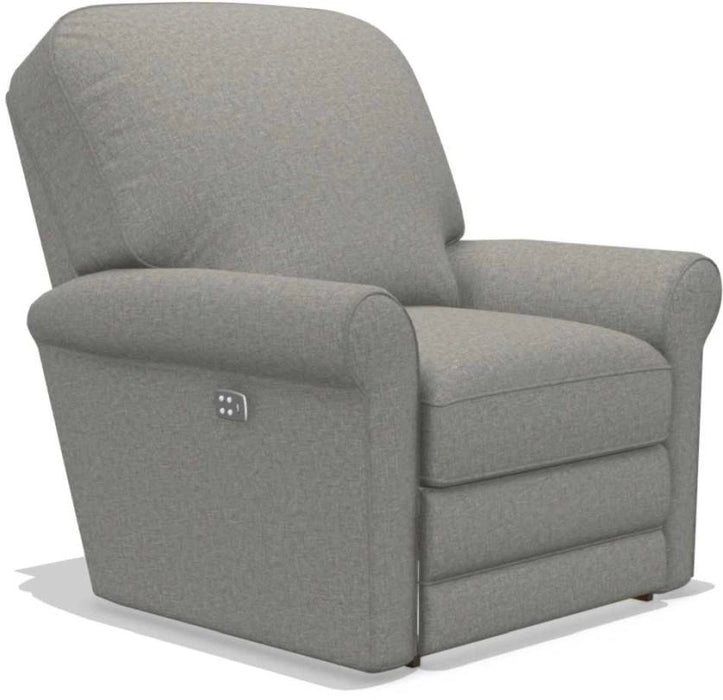 La-Z-Boy Addison Flannel PowerReclineXR Reclina-Rocker Recliner