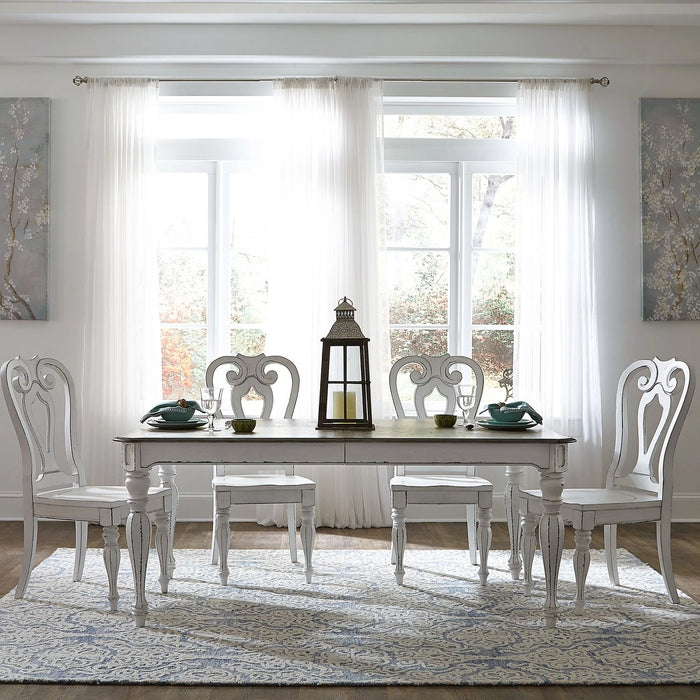 Magnolia Manor Opt 5 Piece Leg Table Set image