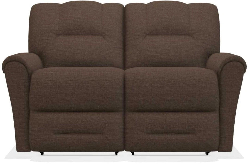 La-Z-Boy Easton PowerRecline La-Z-Time Merlot Reclining Loveseat
